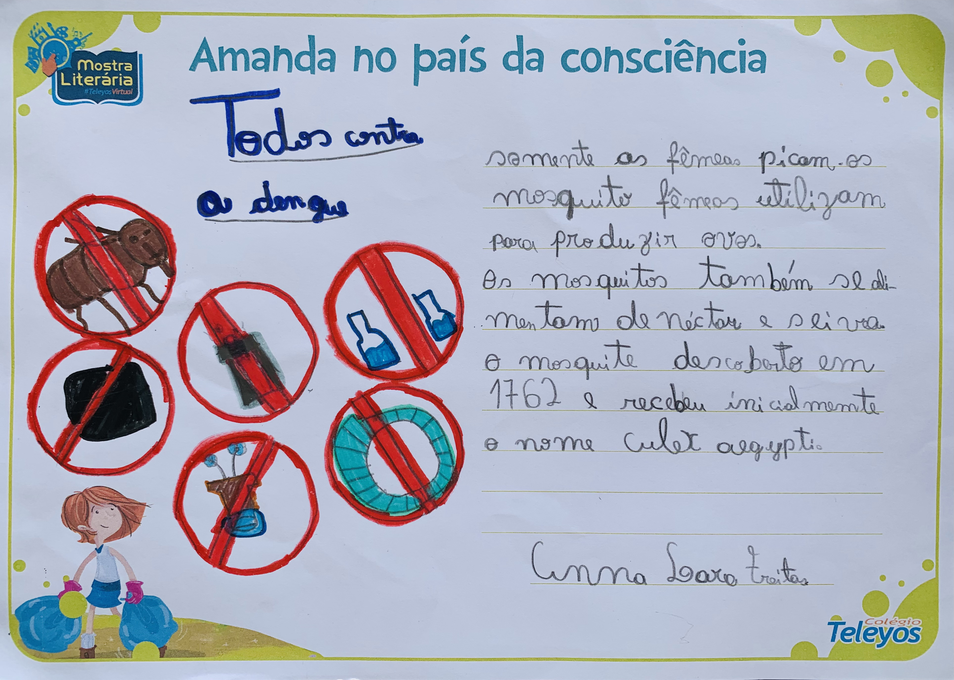 ANNA LARA FREITAS - Todos contra a dengue!